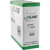 InLine komutācijas kabelis S/FTP PiMF Cat.6 melns AWG27 PVC CU 100m