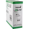 InLine komutācijas kabelis S/FTP PiMF Cat.6 pelēks AWG27 PVC CU 100m