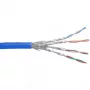 Ethernet komutācijas kabelis InLine Cat6 S/FTP PiMF AWG27 PVC, 100 m, zils
