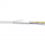 InLine komutācijas kabelis SF/UTP Cat.5e AWG26 CCA PVC balts 100m