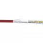 InLine komutācijas kabelis SF/UTP Cat.5e AWG26 CCA PVC sarkans 100 m