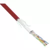 InLine komutācijas kabelis SF/UTP Cat.5e AWG26 CCA PVC sarkans 100 m