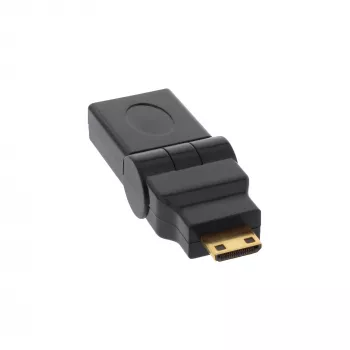 HDMI Adapter InLine 17690M HDMI A female / HDMI C male swing type gold plated