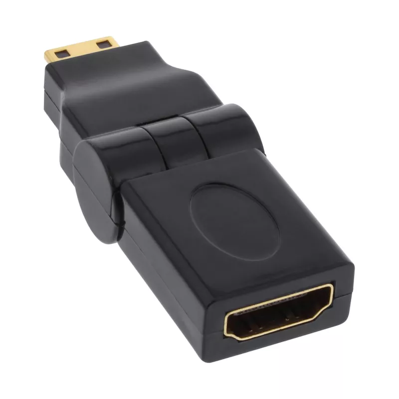 HDMI Adapter InLine 17690M HDMI A female / HDMI C male swing type gold plated