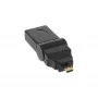 HDMI adapteris A ligzda / D spraudnis ar šarnīra mehānismu, zelta pārklājums InLine 17690L