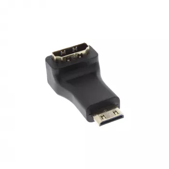HDMI Adapter Type A female / Type C male leņķveida InLine 17690K