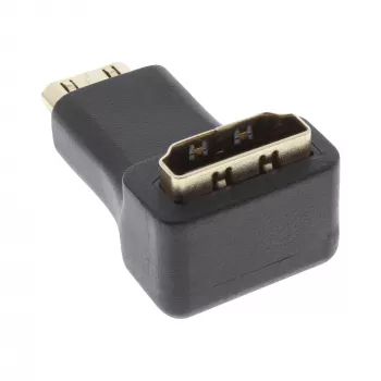HDMI Adapter Type A female / Type C male leņķveida InLine 17690K