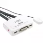 InLine KVM pārslēgs 2 portu DVI-D USB ar audio