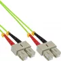 InLine optiskās šķiedras dupleksais kabelis SC/SC 50/125µm OM5 10m