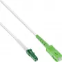 InLine optiskās šķiedras simpleksais kabelis, FTTH, LC/APC8° uz SC/APC8° 9/125µm OS2 1m