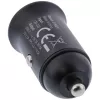 InLine USB car power adapter power delivery, 2x USB-C, Melns