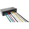 InLine Flat Ultraplāns komutācijas kabelis U/UTP Cat.6 Gigabit ready Balts 2m