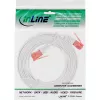 InLine Flat Ultraplāns komutācijas kabelis U/UTP Cat.6 Gigabit ready Balts 2m