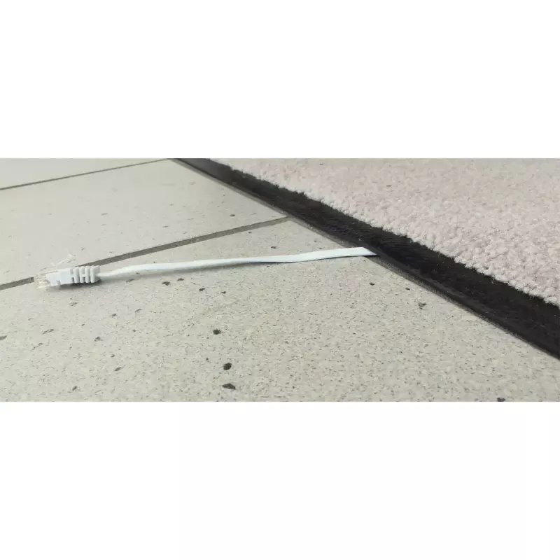InLine plakans Ultraslim komutācijas kabelis U/UTP Cat.6 Gigabit ready Melns 5m