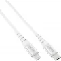 InLine USB-C uz Lightning kabelis, iPad, iPhone, iPod ierīcēm, sudrabains/alumīnija, 1 m