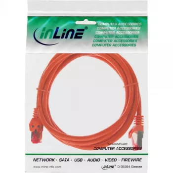 InLine komutācijas kabelis S/FTP PiMF Cat.6 250MHz PVC varš oranžs 25m