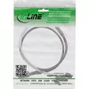 InLine SAS kabelis Mini SAS SFF8087 uz 4x SATA tiešais OCR 1m