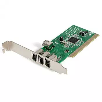 StarTech.com 4 portu PCI 1394a FireWire adaptera karte - 3 ārējie 1 iekšējais