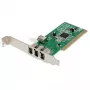 StarTech.com 4 portu PCI 1394a FireWire adaptera karte - 3 ārējie 1 iekšējais