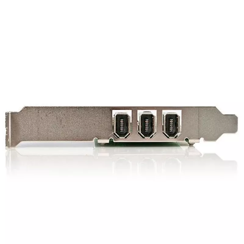 StarTech.com 4 portu PCI 1394a FireWire adaptera karte - 3 ārējie 1 iekšējais