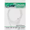 InLine strāvas kabelis, Euro vīrišķais / Euro8 vīrišķais, balts, 1,5 m