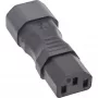 InLine strāvas adapteris IEC 60320 C14 / C13, 3 kontaktu, aukstajām ierīcēm