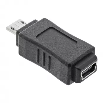 InLine Micro USB Adapter Micro-B spraudnis / Mini USB 5 Pin sievišķā