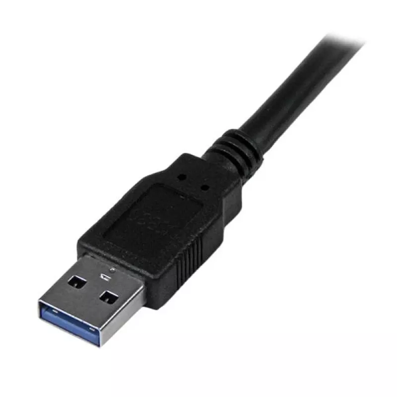 StarTech.com 3m Melns SuperSpeed USB 3.0 kabelis A uz B - v/v, 3 m, USB A, USB B, USB 3.2 Gen 1 (3.1 Gen 1), vīrišķais/vīrišķais, melns