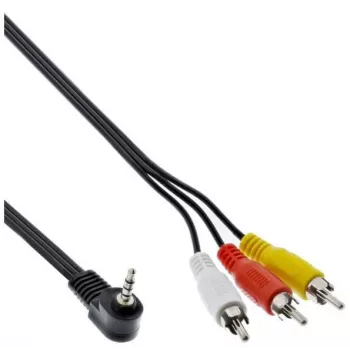 Microconnect AUDLL2G kameras kabelis 1,5 m melns