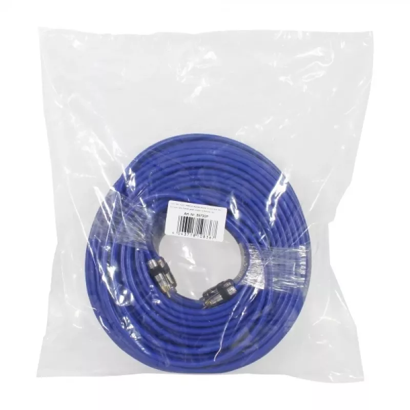 InLine Premium RCA Audio kabelis 2x RCA male / male gold plated 15m