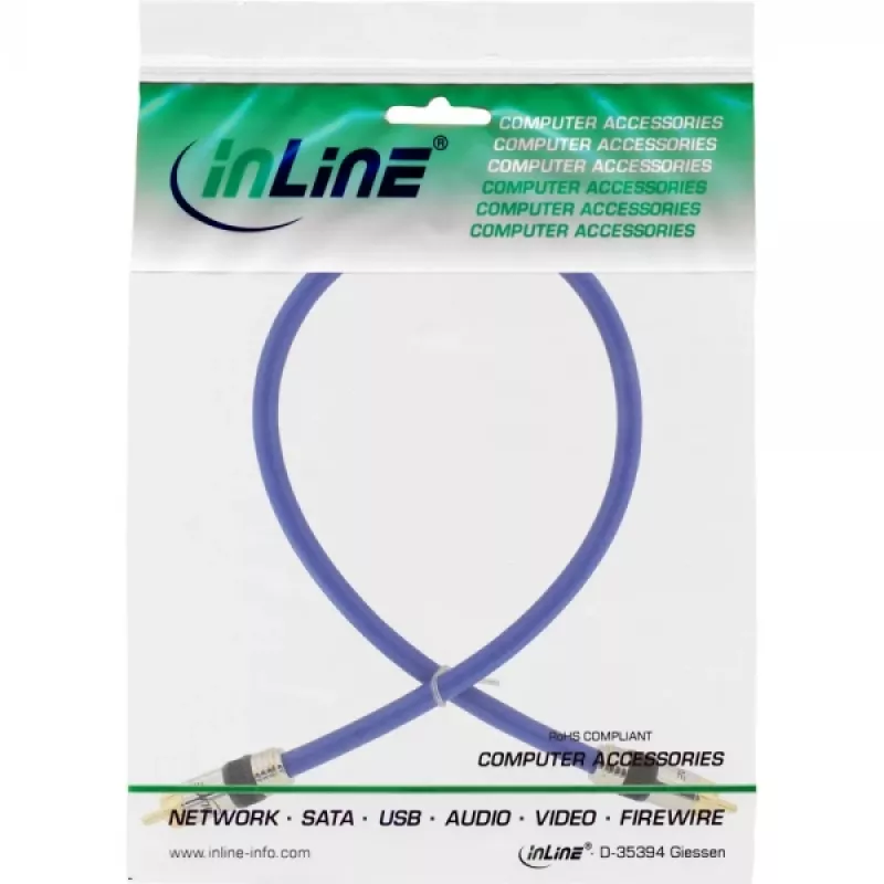 InLine Premium RCA Video & Digital Audio kabelis RCA spraudnis / spraudnis zeltīti kontakti 2m