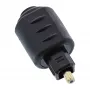 Optiskā audio savienotāja pāreja 3,5 mm ligzda / Toslink spraudnis InLine 89907