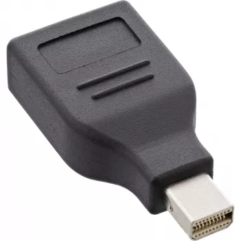 InLine DisplayPort adapteris, mini DisplayPort vīrišķais / DisplayPort sievišķais, 4K/60Hz