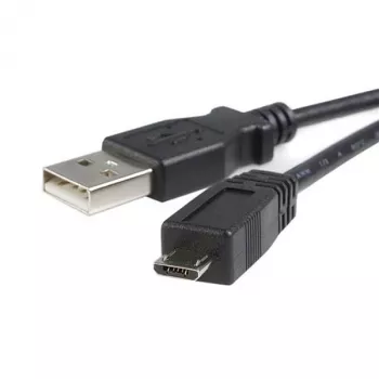 StarTech.com 2m Micro USB kabelis - A uz Micro B, 2 m, USB A, Micro-USB B, USB 2.0, Vīr./Vīr., Melns