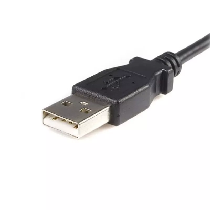 StarTech.com 2m Micro USB kabelis - A uz Micro B, 2 m, USB A, Micro-USB B, USB 2.0, Vīr./Vīr., Melns