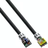 InLine komutācijas kabelis, U/UTP, Cat.6A, bezhalogēna, AWG23 varš, melns 40m