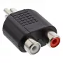 InLine Audio adapteris RCA tēviņš / 2× RCA mātīte 99310