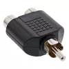 InLine Audio adapteris RCA tēviņš / 2× RCA mātīte 99310
