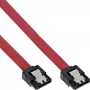 InLine SATA kabelis 150 / 300 / 600 S-ATA pieslēgumiem ar fiksatoriem 0,5 m