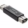 FireWire adapteris 6 kontaktu sievišķais/sievišķais InLine 34601