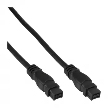 InLine FireWire 800 1394b kabelis, 9 kontaktu spraudnis / spraudnis, 3 m