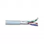 InLine komutācijas kabelis F/UTP Cat.5e AWG26 CCA PVC pelēks 100m