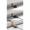 InLine plāns RJ45 kabelis logiem/durvīm, 2x RJ45 F/F, 1:1, neekranēts, 0,3 m