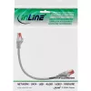 InLine Patch vads S/FTP PiMF Cat.6 250 MHz PVC varš pelēks 0,3 m