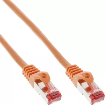 InLine komutācijas kabelis S/FTP PiMF Cat.6 250MHz PVC varš oranžs 20m