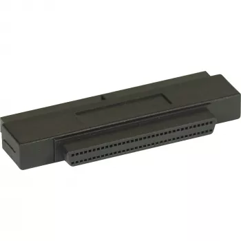 InLine SCSI III adapteris iekšējais 50-pin IDC sieviešu uz 68-pin mini Sub-D sieviešu