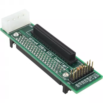 InLine SCSI SCA U320 adapteris 80 kontaktu sievišķais / 68 kontaktu sievišķais