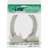 InLine seriālais paplašinātāja kabelis, formēts DB37 vīrišķais/siev. savienojums, tiešs, pelēks, 2 m