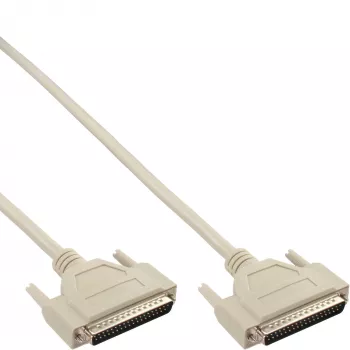 InLine seriālais pagarinātāja kabelis 37 kontaktu DB37 vīr. / vīr. tiešs 2 m