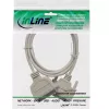 InLine printera kabelis, divvirzienu, 25 kontaktu D-Sub uz 36 kontaktu Centronics, 2 m